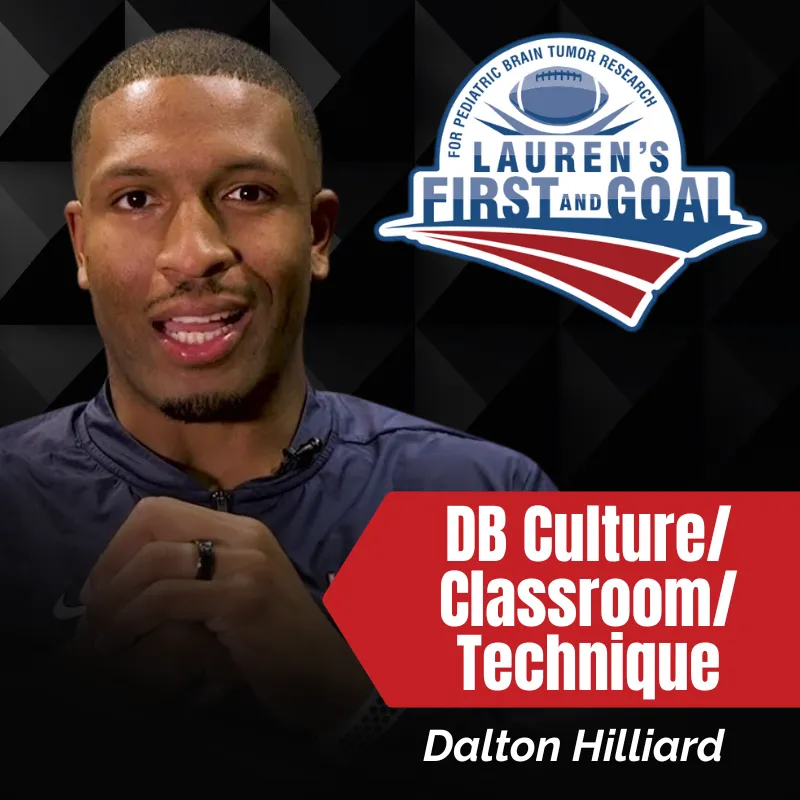 Dalton Hilliard - DB Culture/Classroom/Technique