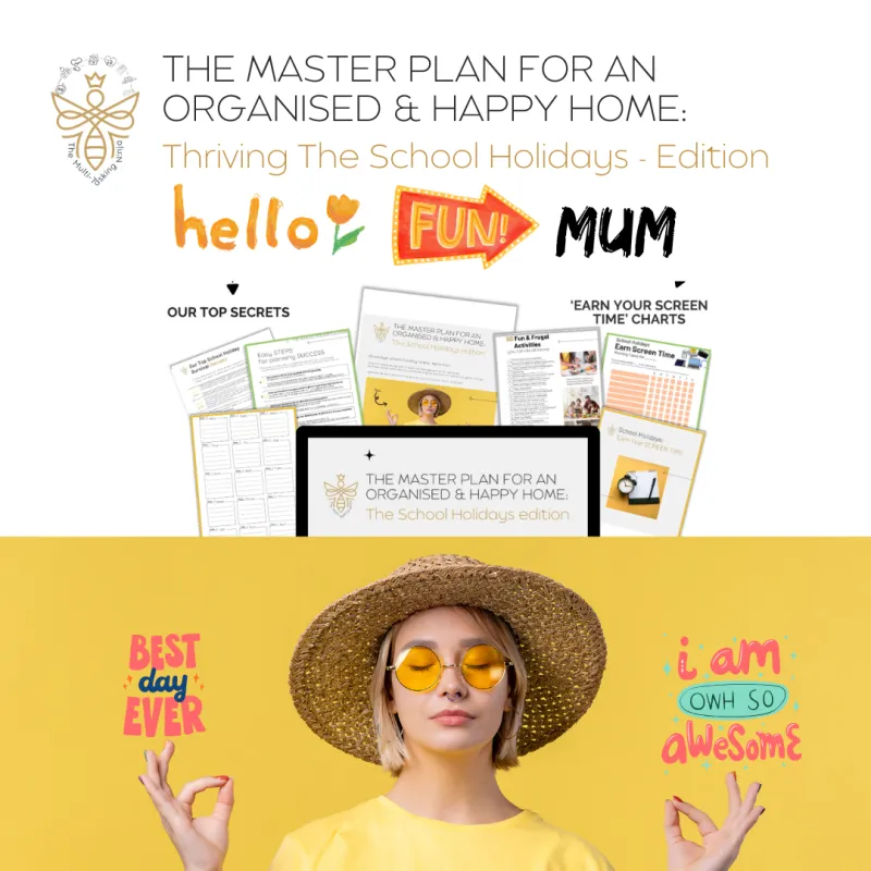 Fun Mum this way: Thriving the School Holidays (Planner)