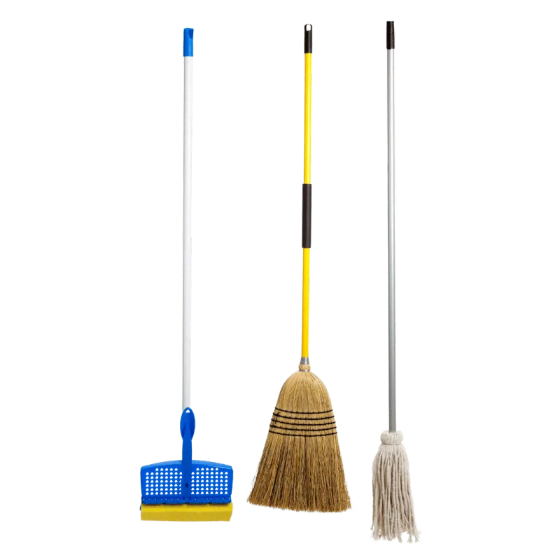 Mops, Brooms, and Brushes