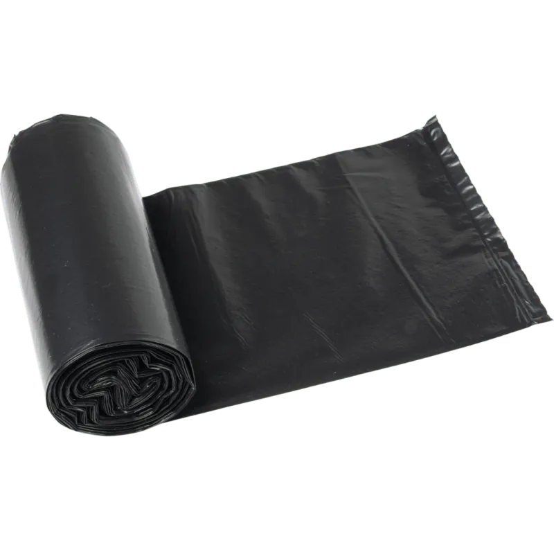 Black 65 Gal Trash Can Liner
