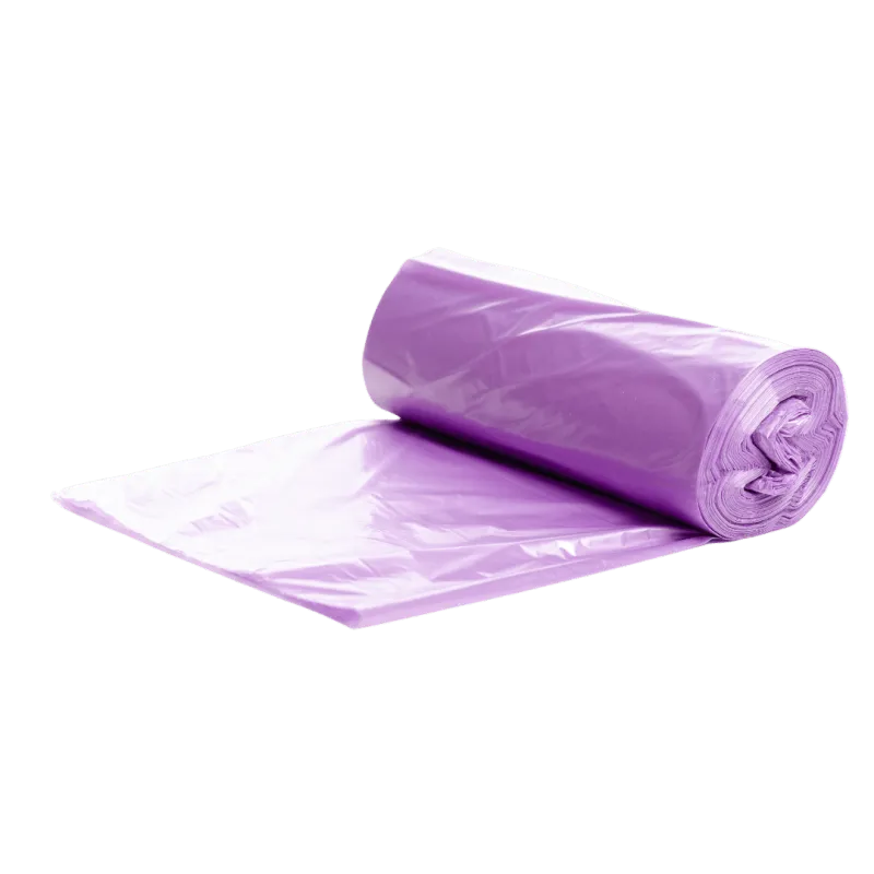 Purple 32 Gal Trash Bags