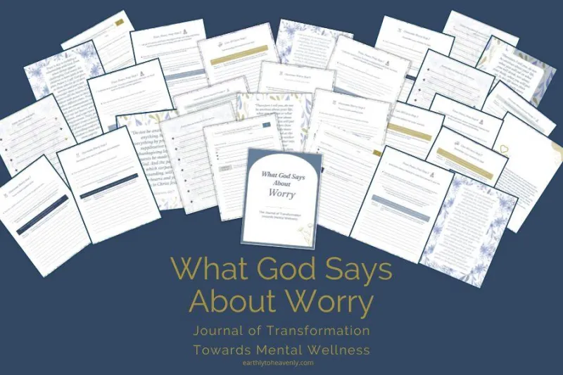 What God Says About Worry: The Journal of Transformation towards Mental Wellness