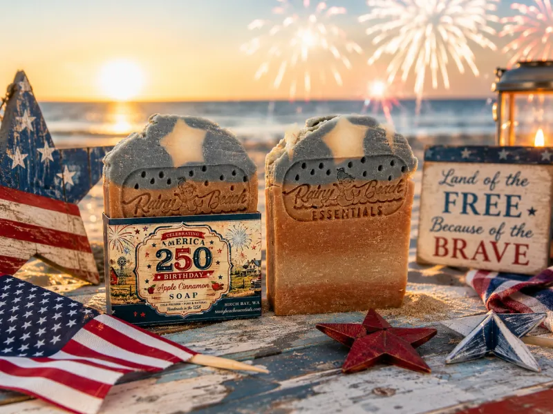 America 250 — Apple Cinnamon Artisan Soap
