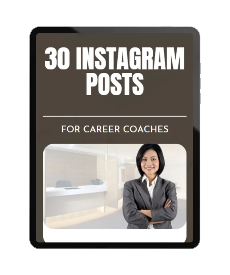30 Instagram Posts for Career Coaches