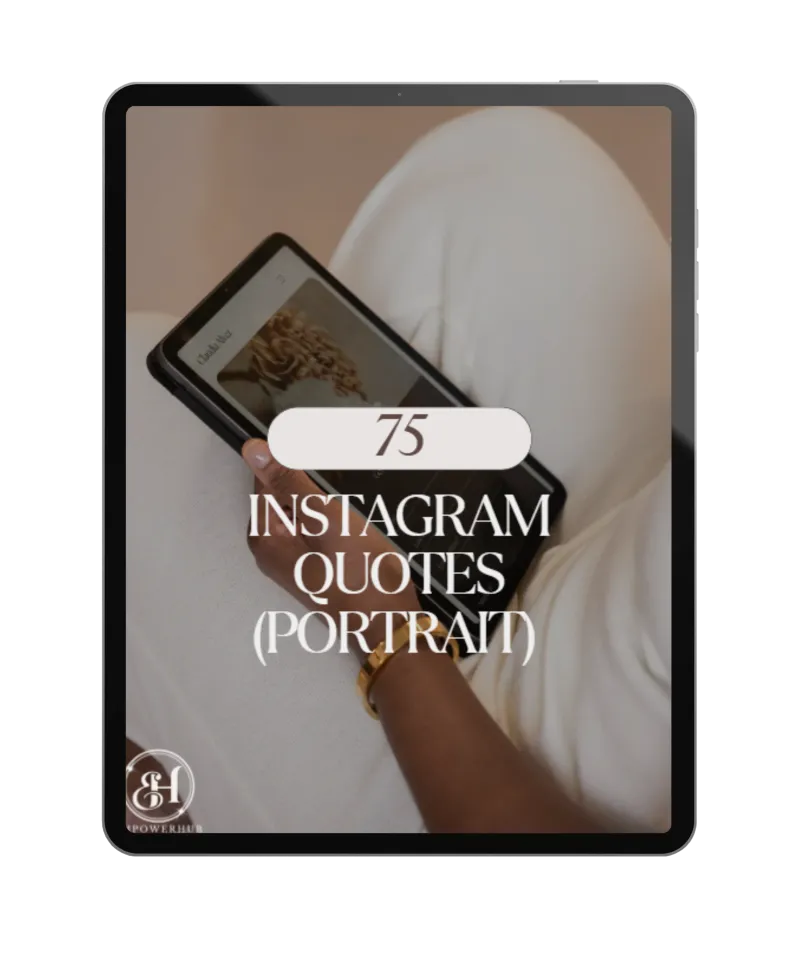 75 Quotes (Portrait Canva Template)