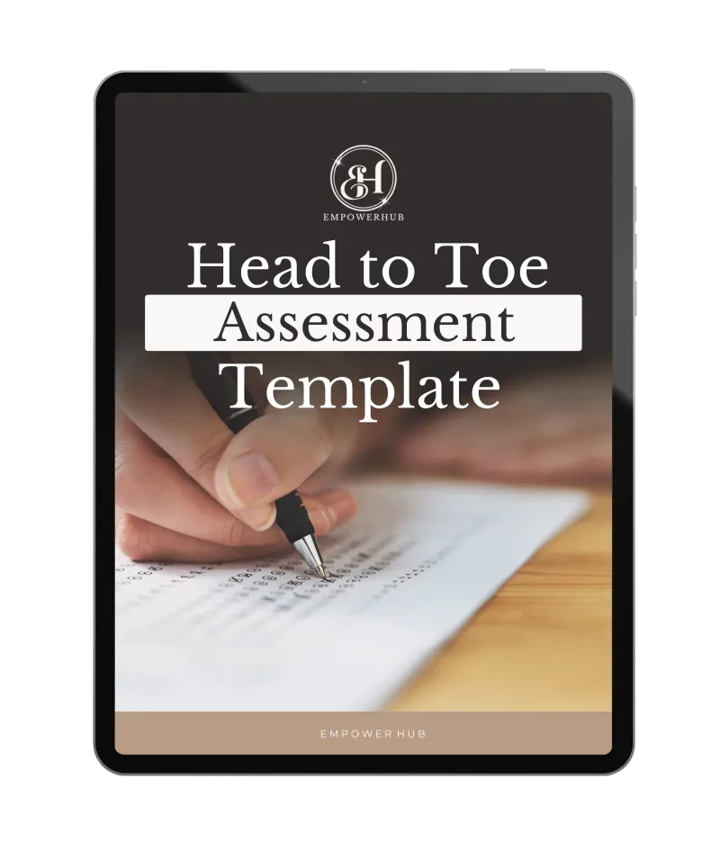 Head-to-Toe Assessment Template