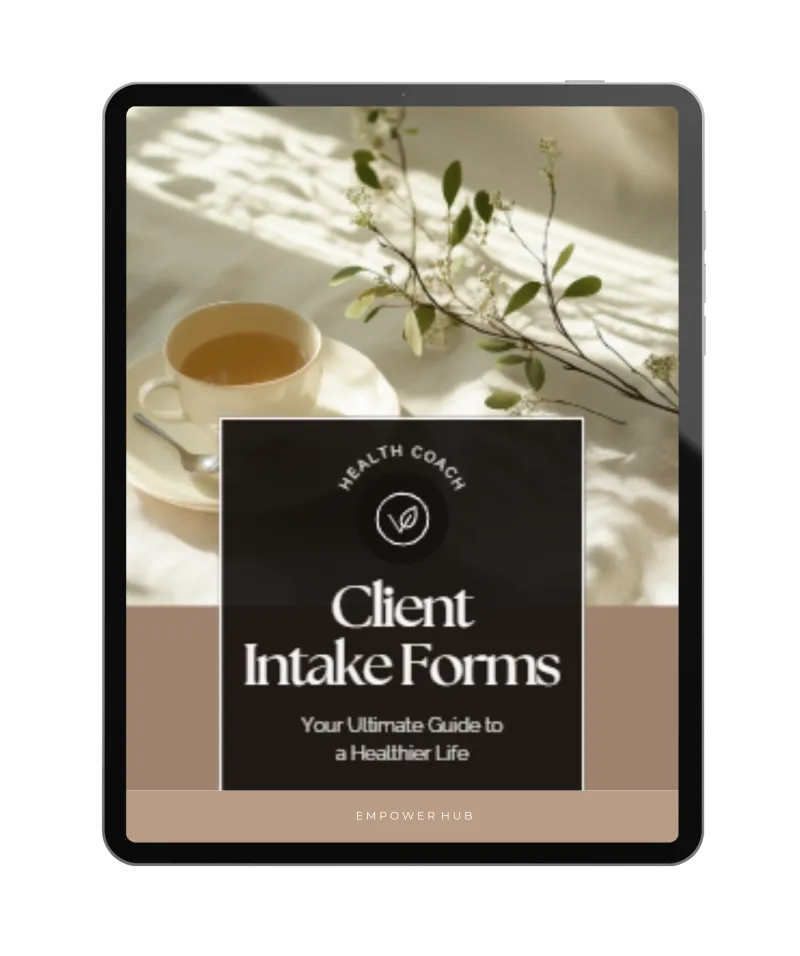 Health Coach New Client Intake Form