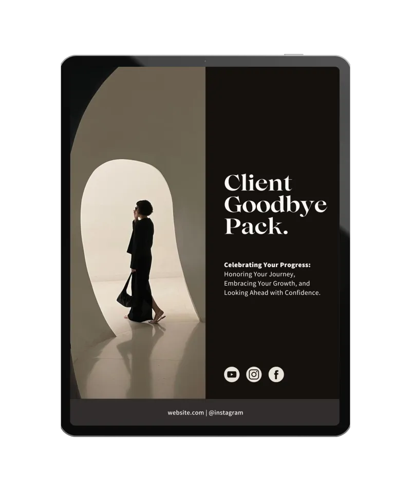 Life Coaching: Client Goodbye Pack (US)