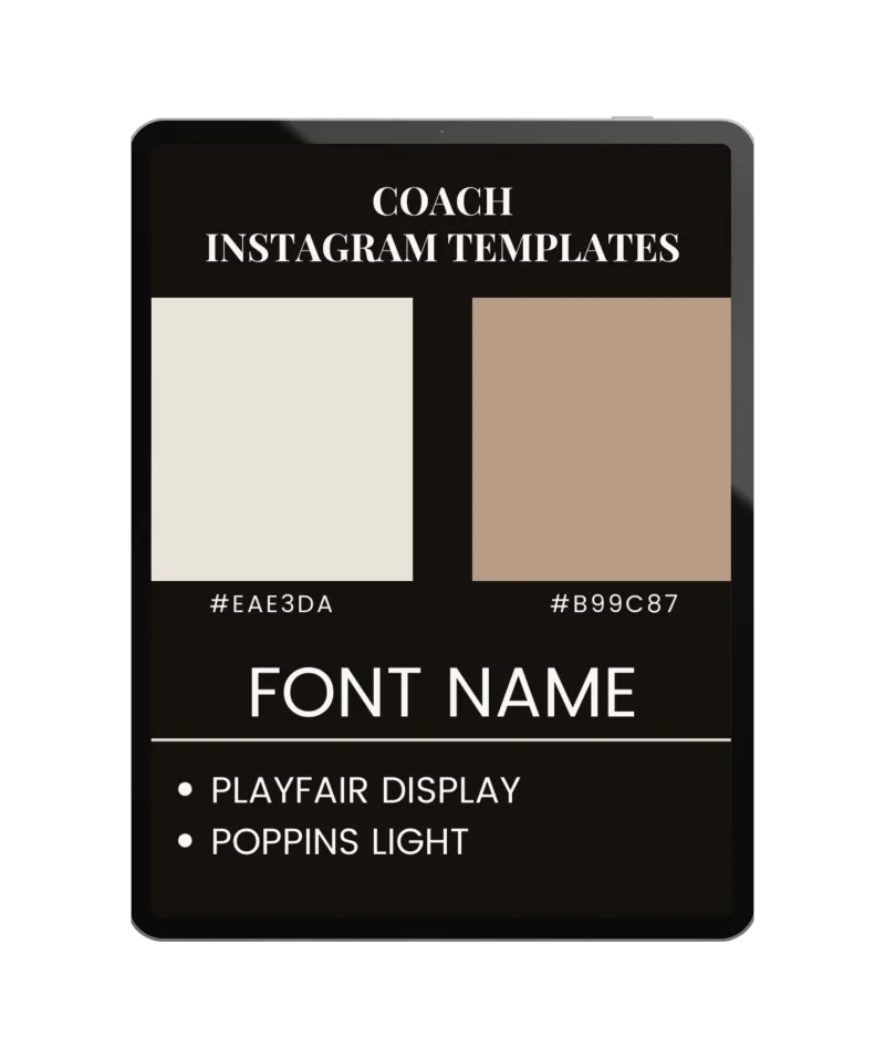 26 Coach Instagram Templates