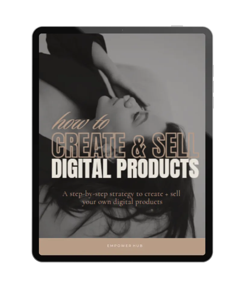 How to Create & Sell Digital Products 