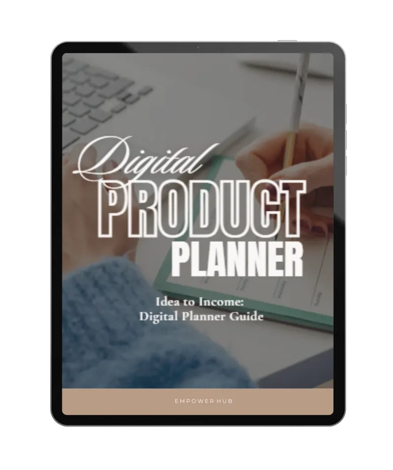 Idea to Income: Digital Product Planner Guide