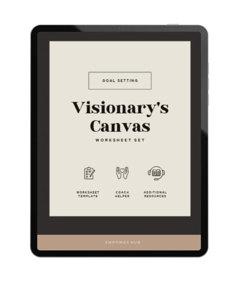 Visionary's Canvas Worksheet Set