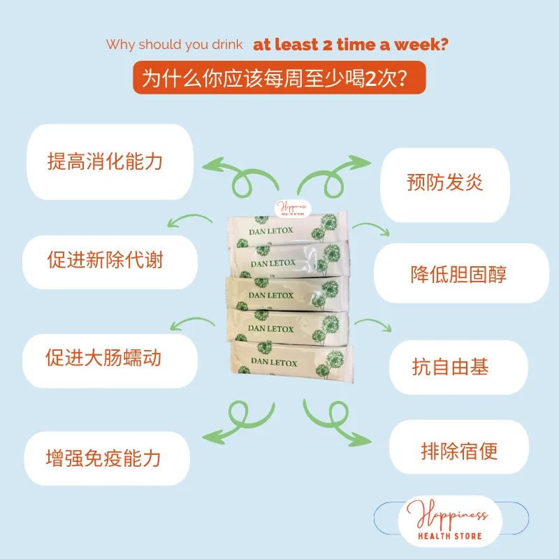 DAN Detox Fiber天然纤维排毒