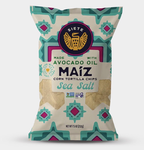 Siete Family Foods Maíz Sea Salt Corn Tortilla Chips 7.5oz
