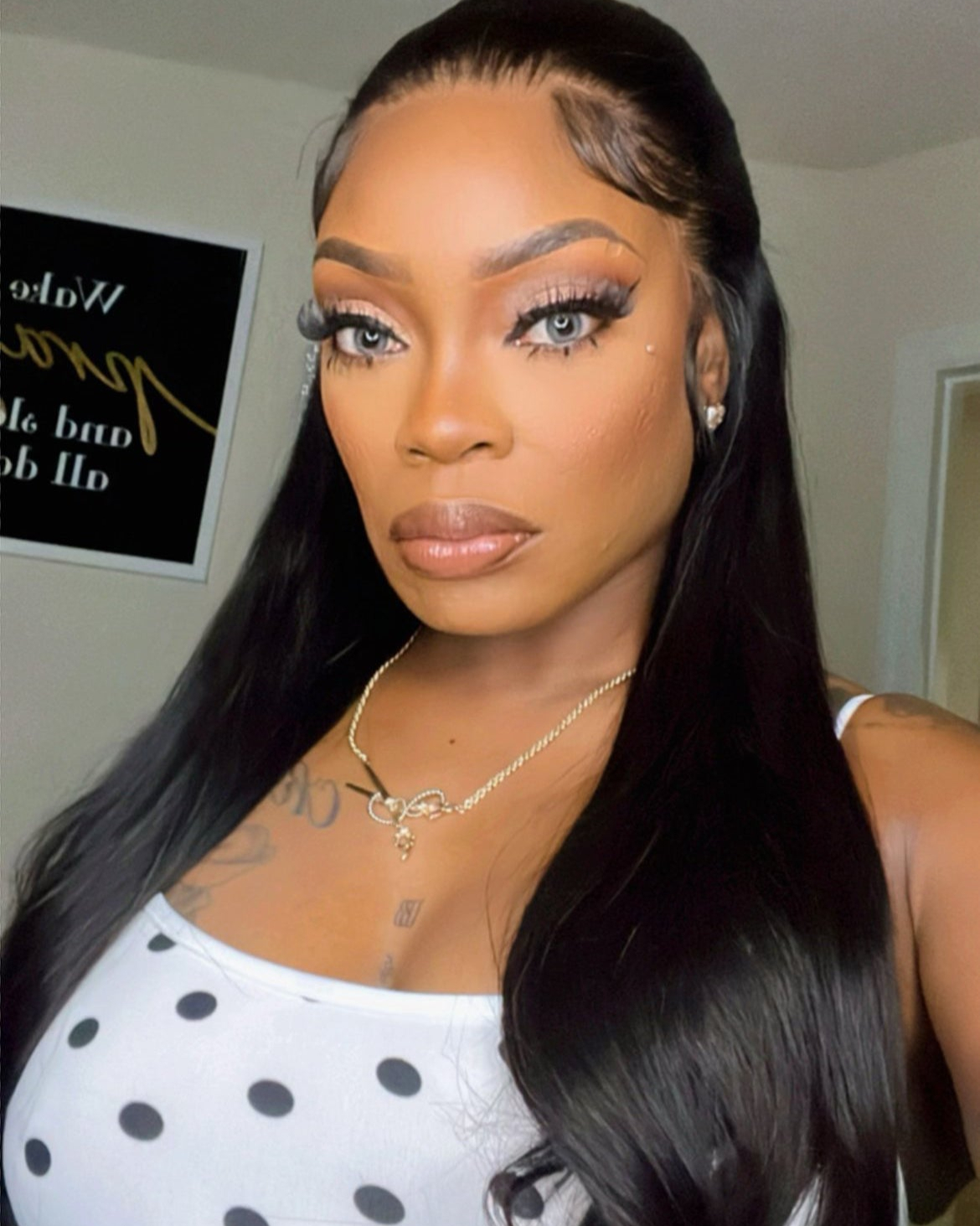 Raw Straight Front Lace Wig