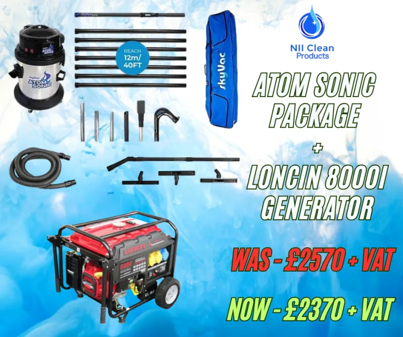 SkyVac Atom Sonic + Generator Deal