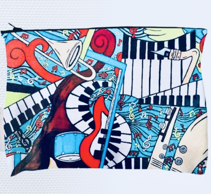 Music Montage Makeup Case