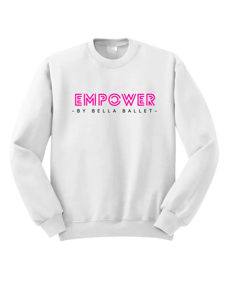 Crewneck White Empower 