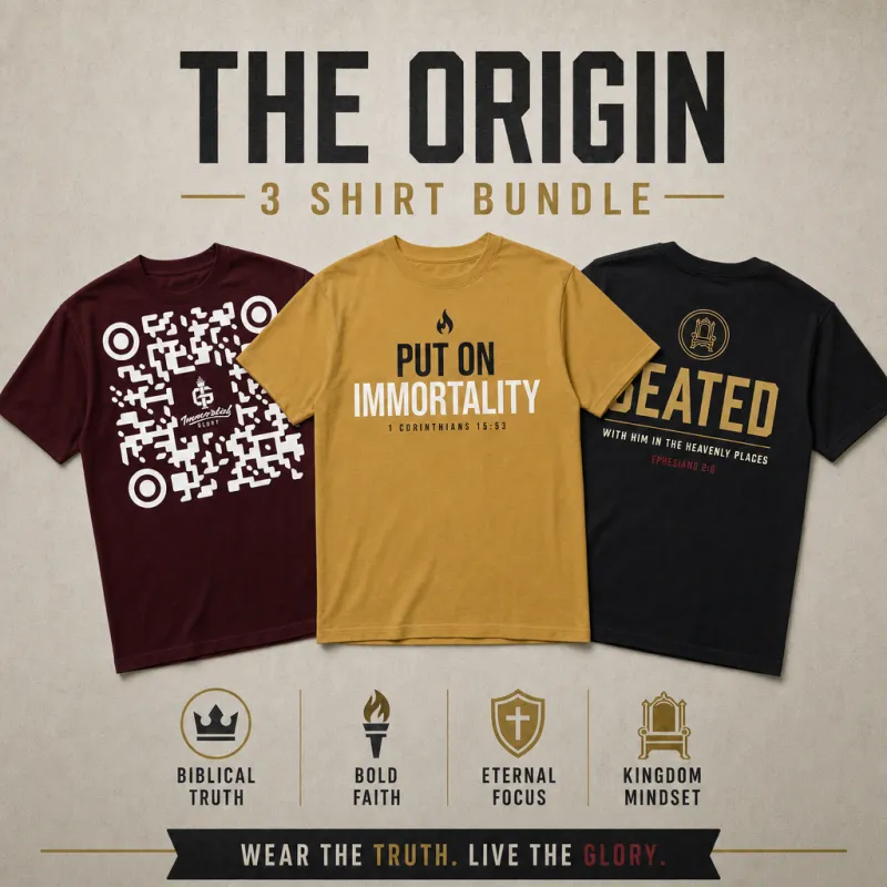 The Origin — 3 Shirt Bundle