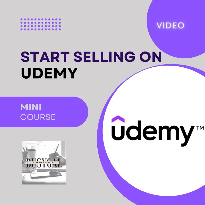 Start Selling on Udemy Video Course