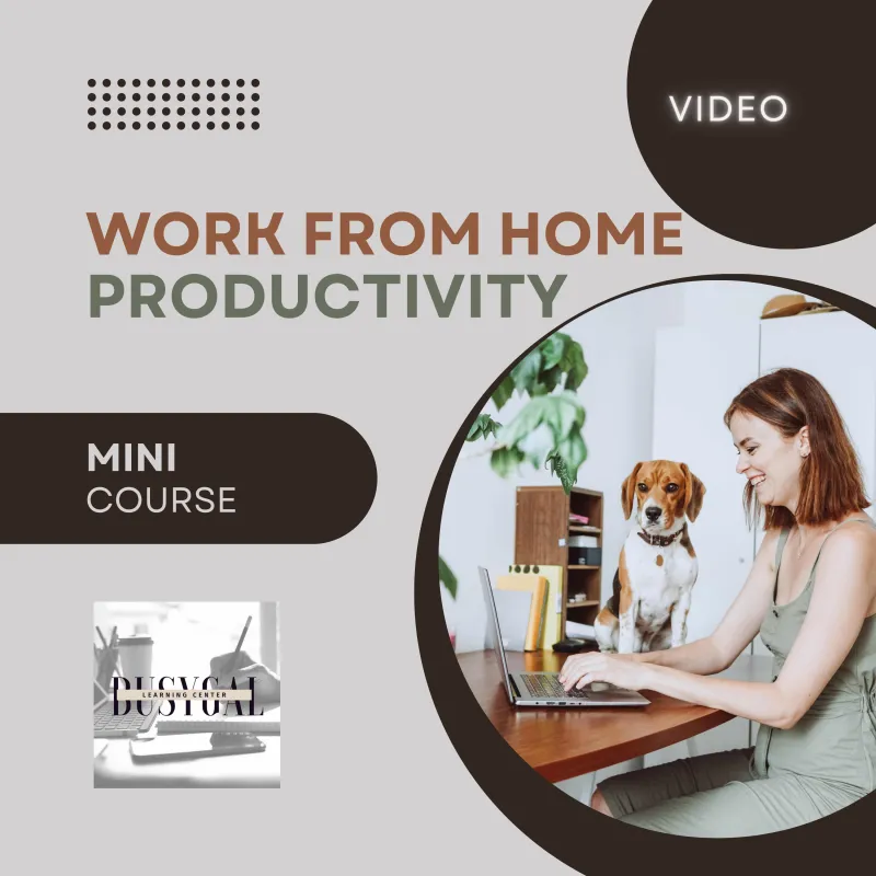 Work From Home Productivity - Video Mini-Course (10)