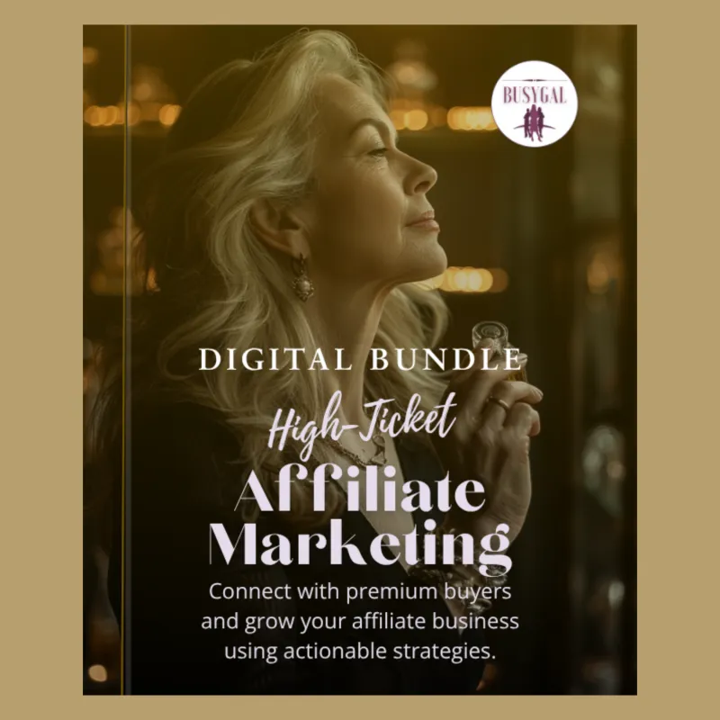 High Ticket Affiliate Marketing Digital Bundle