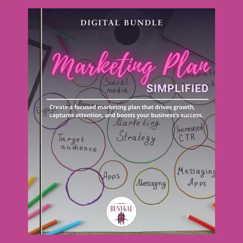 Marketing Plan Simplified Bundle