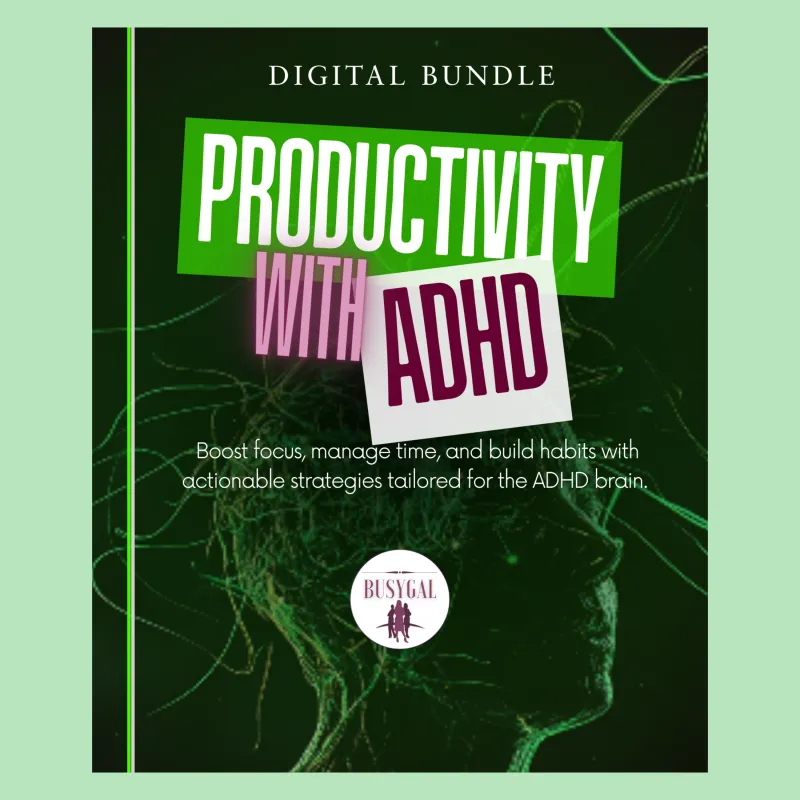 Productivity With ADHD Bundle