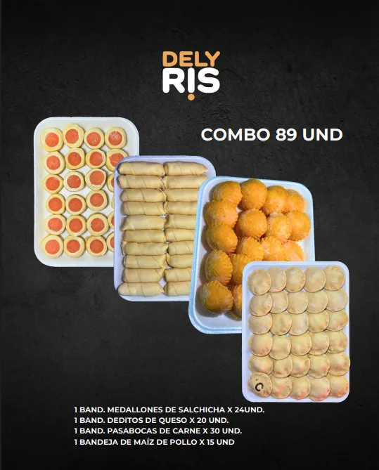 Combo Pasabocas x89 Unidades 