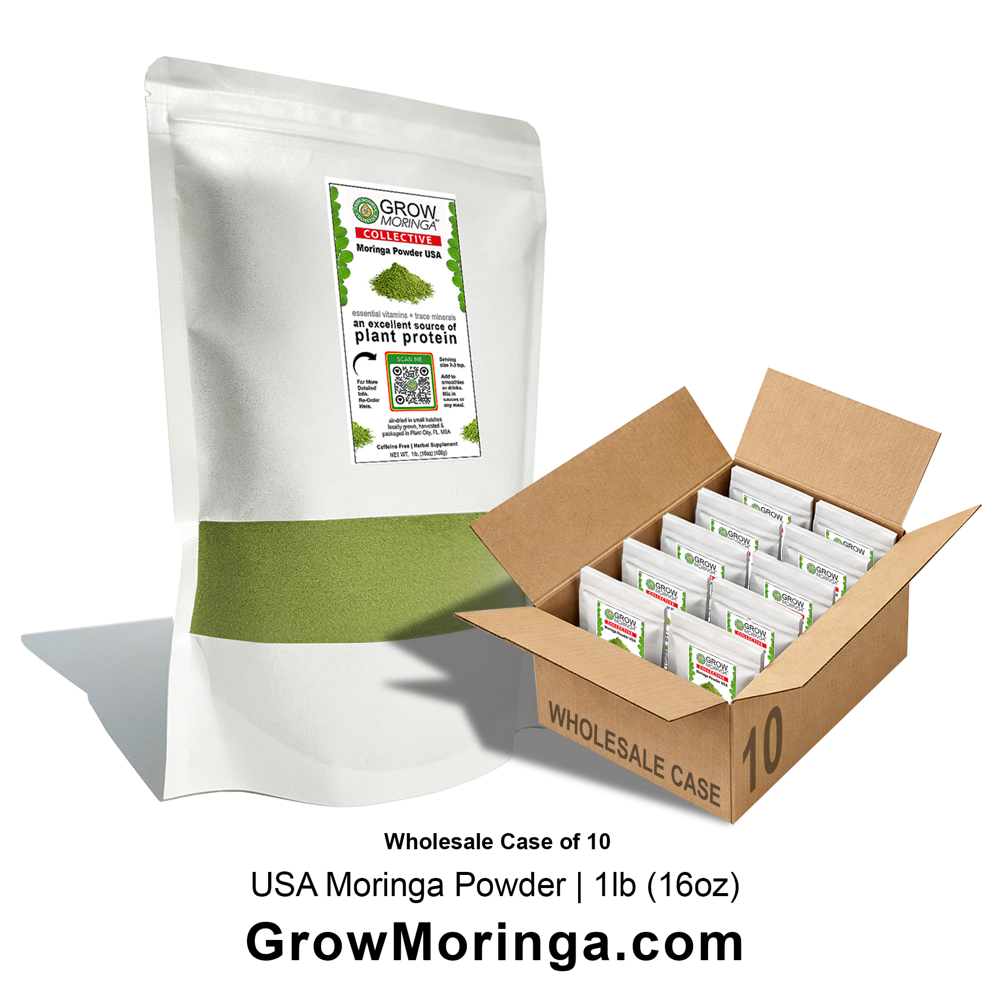 USA Moringa Powder | Wholesale Case