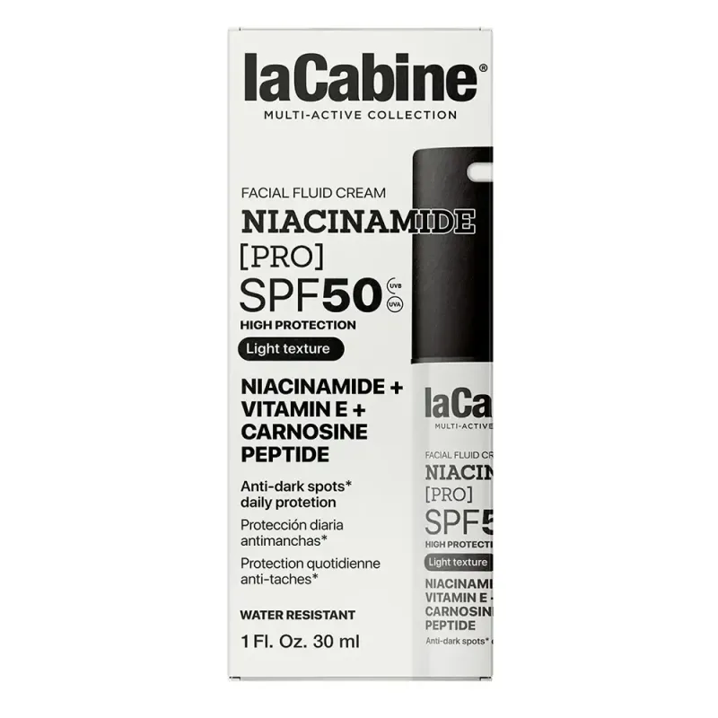 LACABINE SUNSCREEN NIACINAMIDE PRO SPF50+ CREAM 30ML-NEW