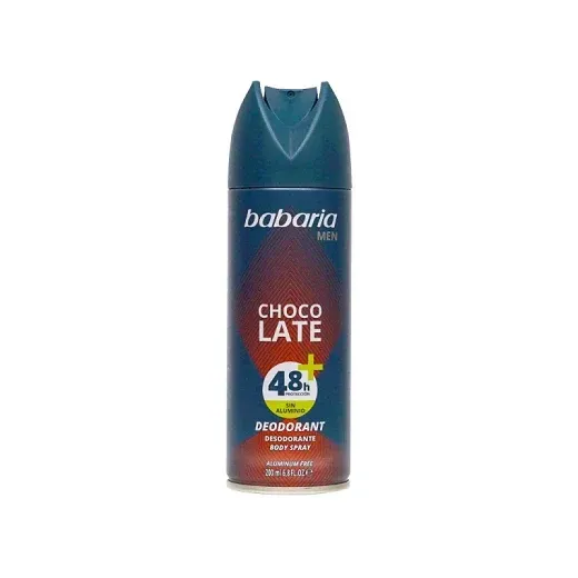 BABARIA MEN DEO CHOCO LATE 48H+ SPRAY 200ML