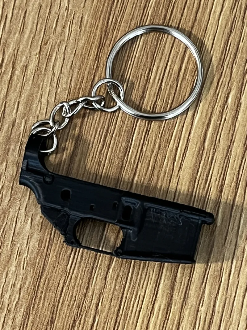Lower Receiver Keychain – 2" Miniature