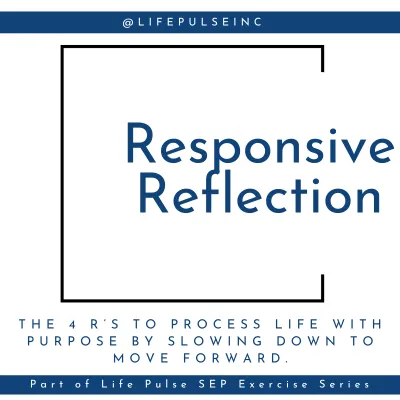 Responsive Reflection: Slow Down to Move Forward