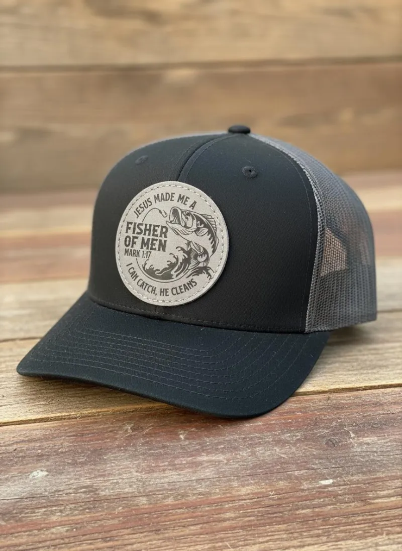 Men’s Trucker Hat – “Fisher of Men” Mark 1:17