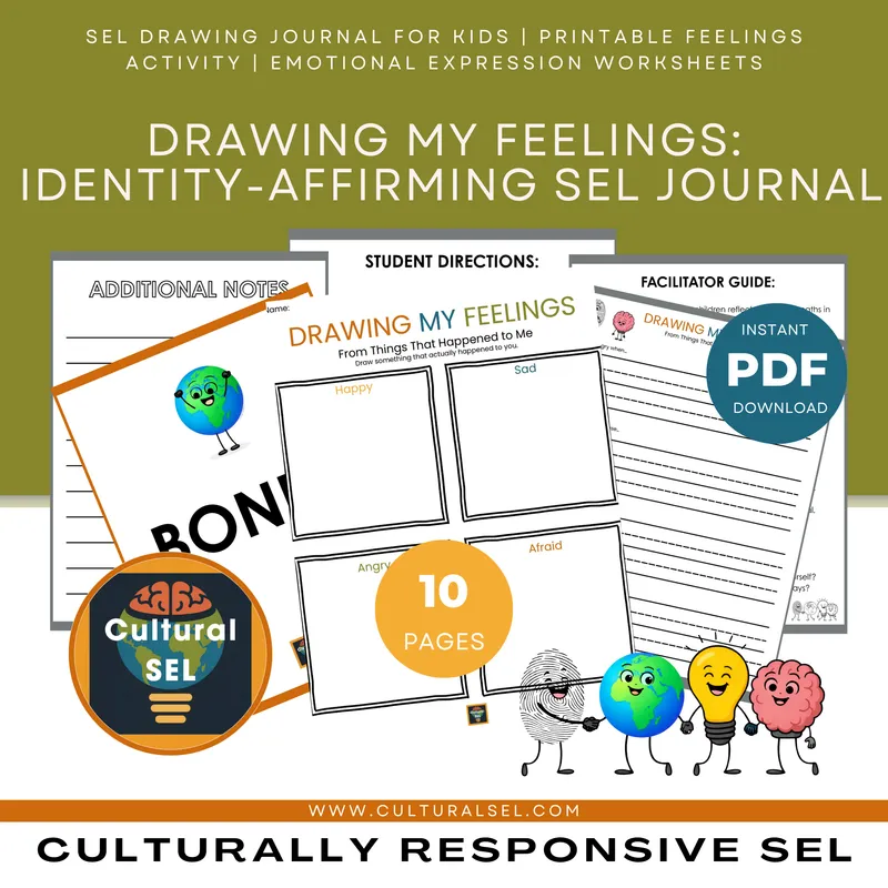 Drawing My Feelings: Identity-Affirming SEL Journal for Emotional Expression