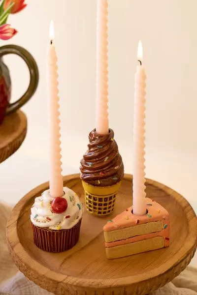 Dessert Candle Holders