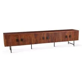 Linea Slat Media Console