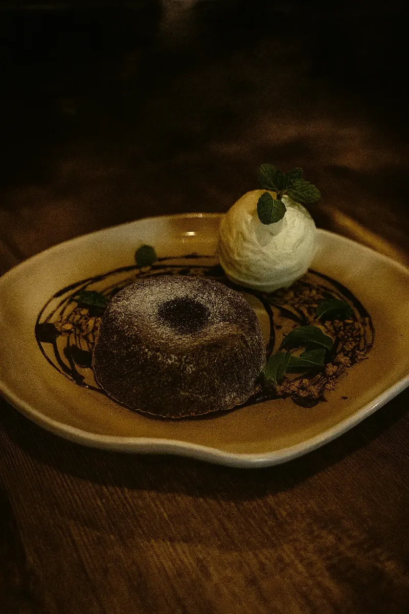 Warm Chocolate Lava Cake