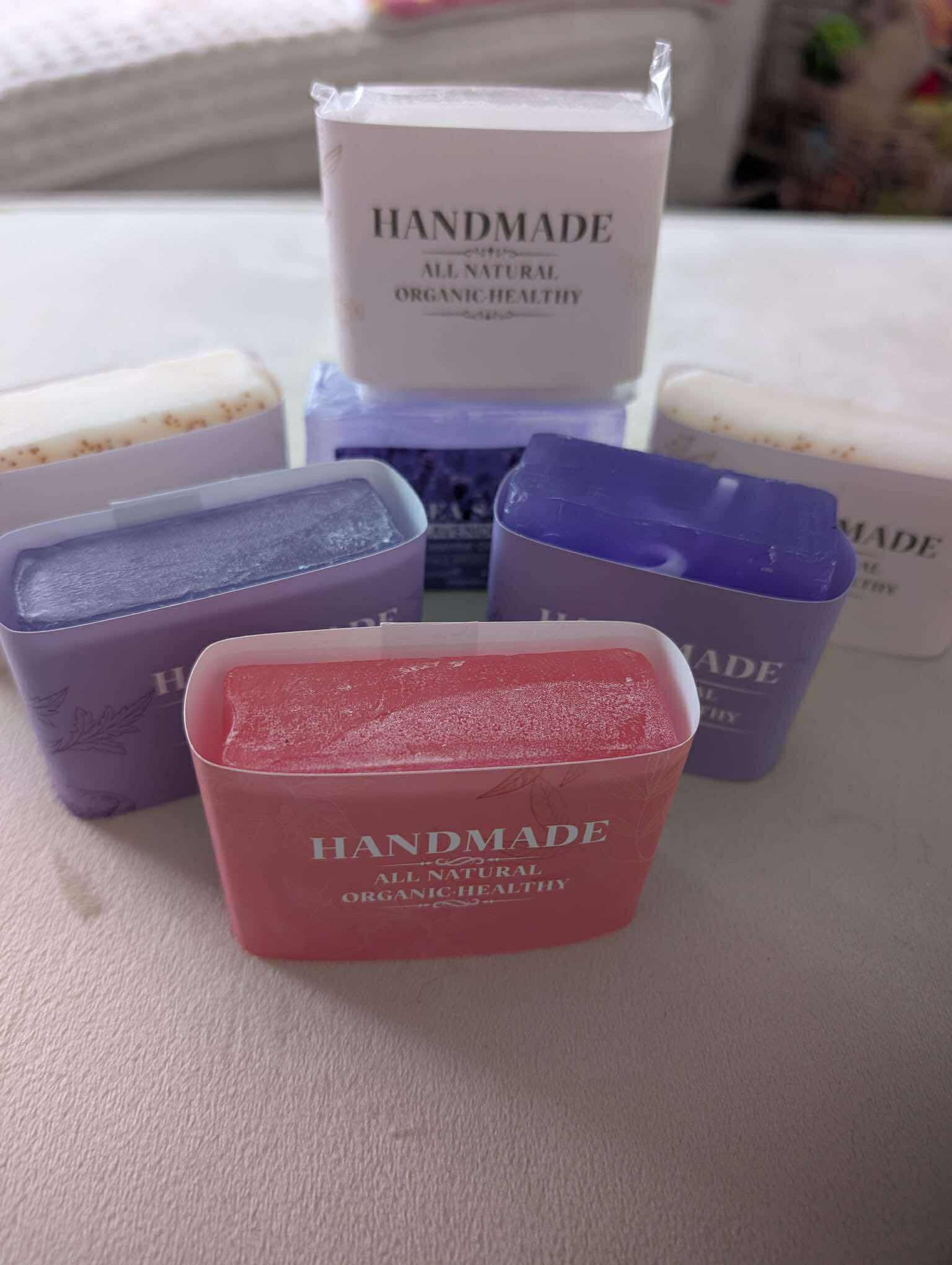 Scented All Natural & Organic Soap Bars 