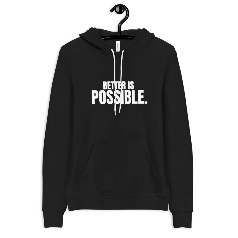 Better Is Possible Unisex Hoodie — AiVA x Bella & Canvas