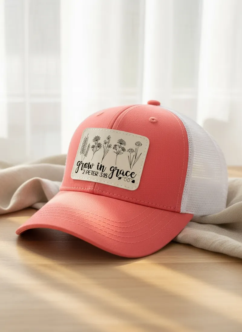 Women’s Trucker Hat – “Grow in Grace”