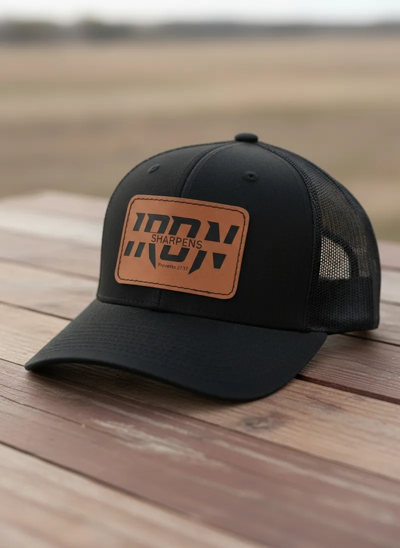Men’s Trucker Hat – “Iron Sharpens Iron” - Proverbs 27:17