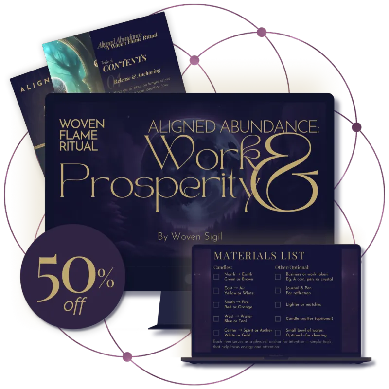 Work & Prosperity — A Woven Flame Ritual