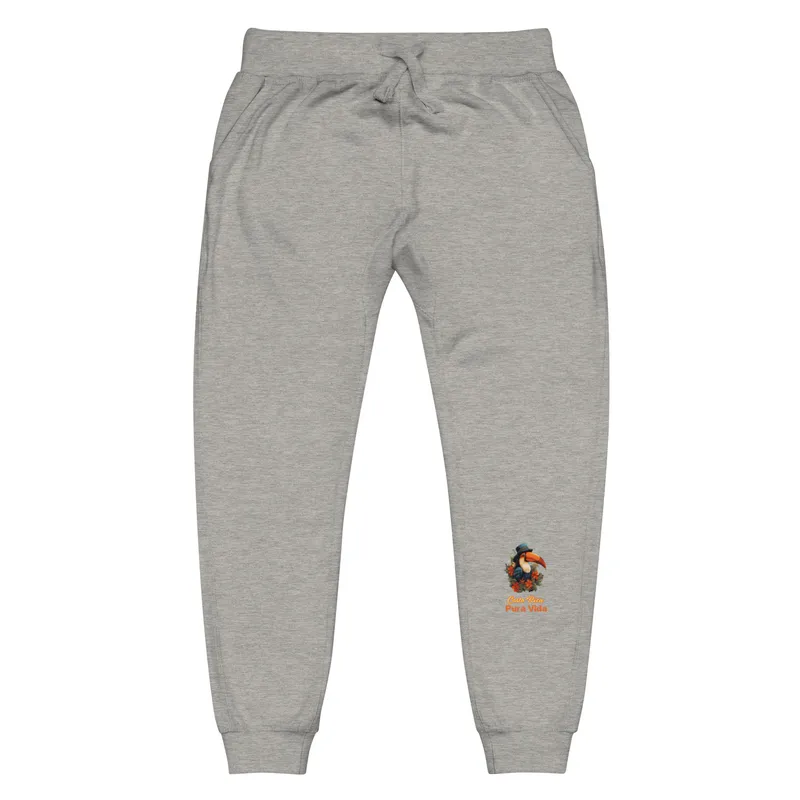Costa Rica Pura Vida themed unisex fleece sweatpants