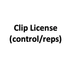 Clip License (control/reps)