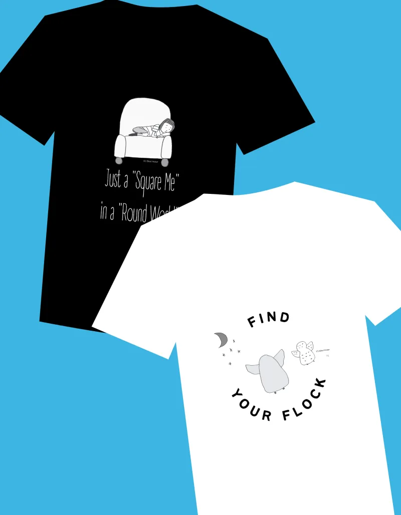 Square Me, Round World T-Shirt