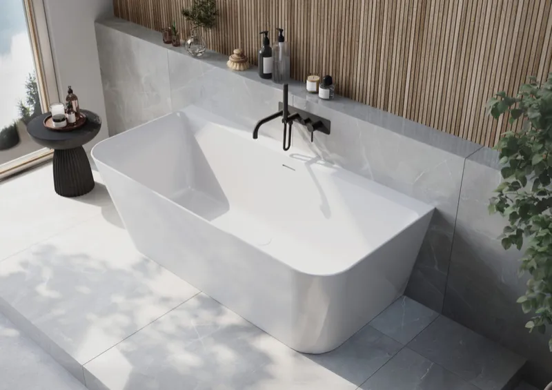 Porto Back-to-Wall Bath