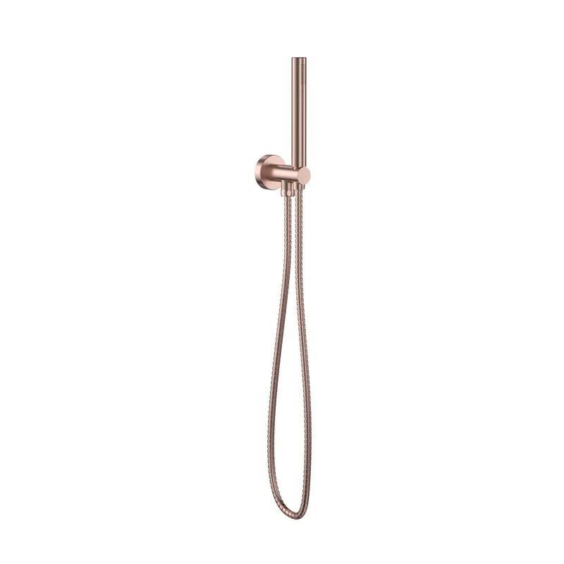 Handset, Outlet & Holder Brushed Bronze