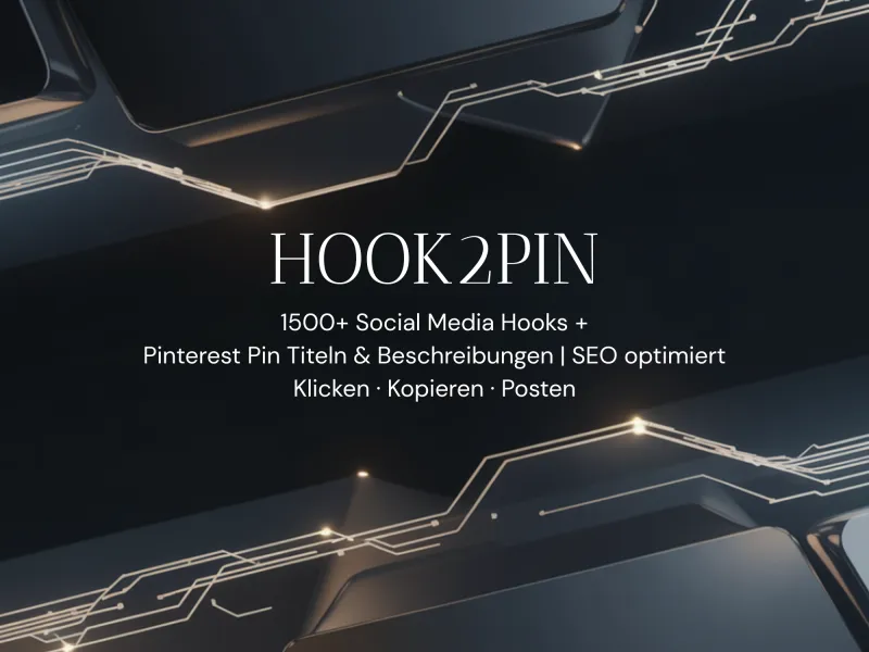 HOOK2PIN - Dein Copy-Paste-System